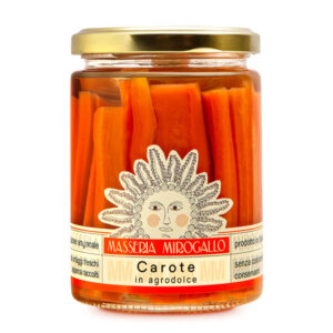 Marchewki w stylu agrodolce (330 g) – Słodko-kwaśna przyjemność