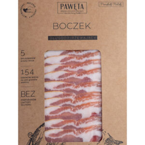 Boczek (50 g) – Wiejska tradycja w nowoczesnym wydaniu
